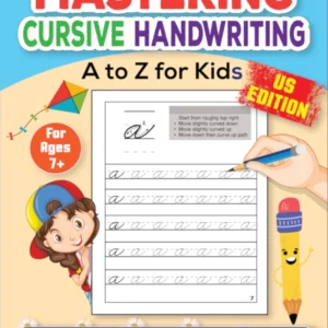 Mastering Cursive Handwriting From a to z For Kids Book